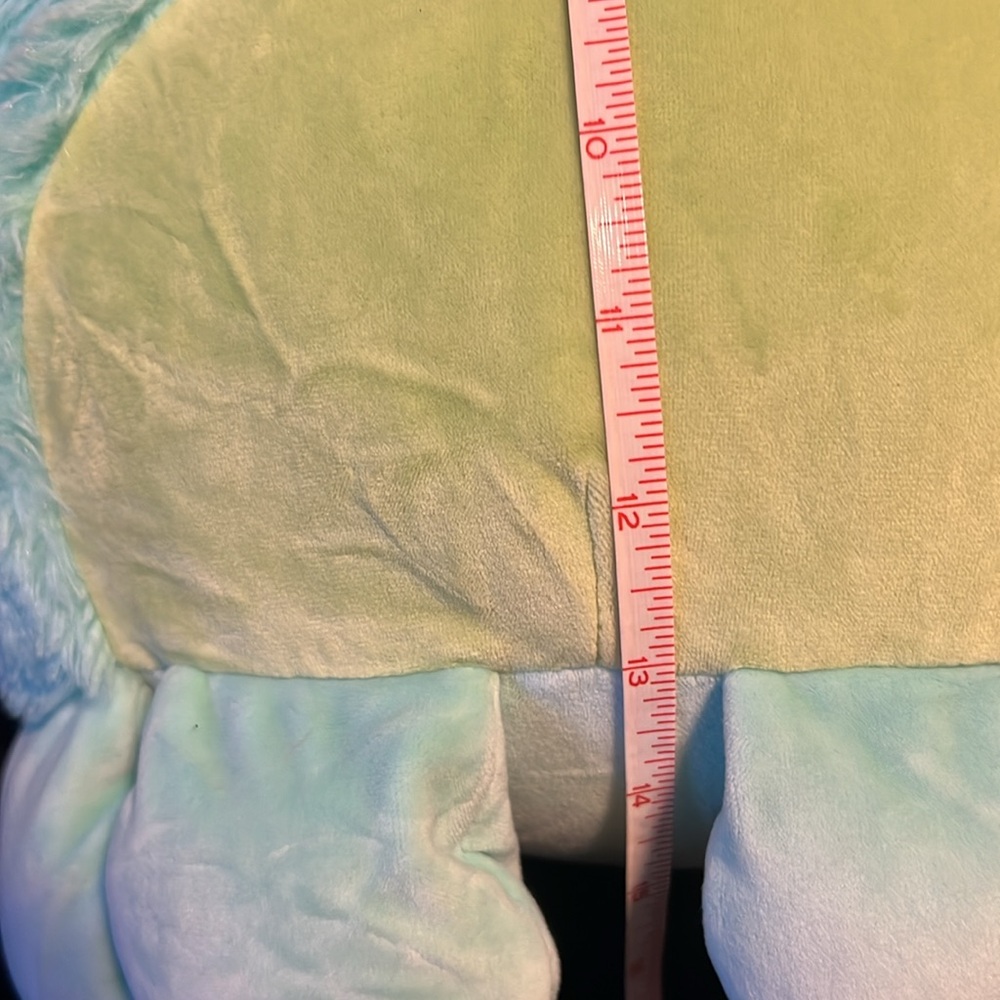 Squishmallows Ophelia The Octopus 12" Fuzzamallow Plush, FLOWER Green Belly RARE - Picture 14 of 14